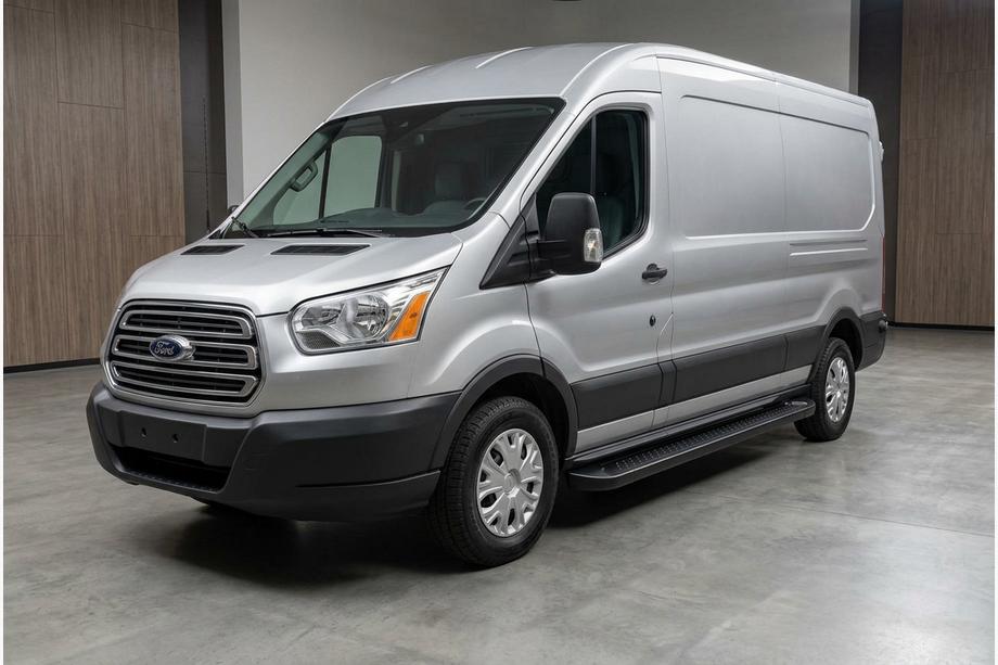 Ford Transit 2014– Allmond Black side steps (2 st., aluminium) Image