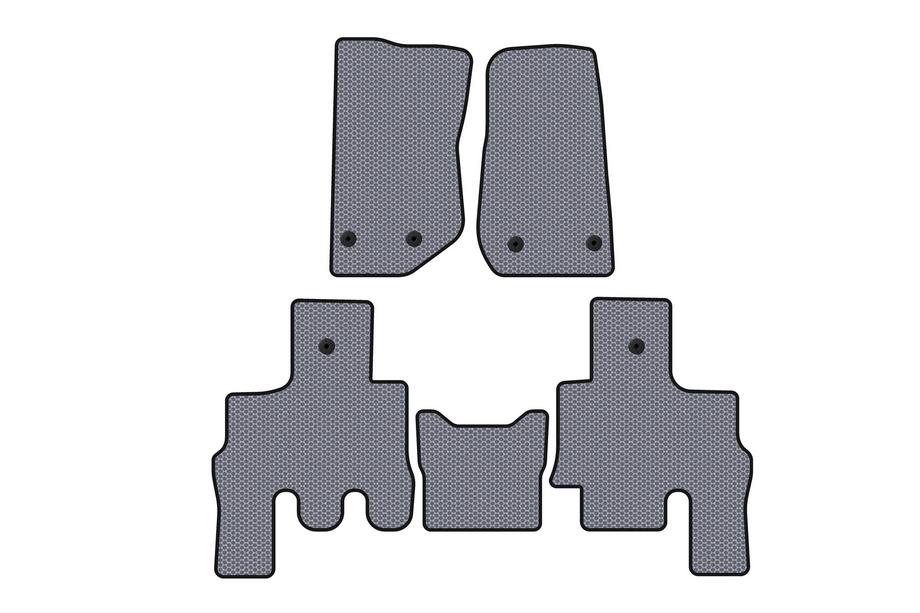 Jeep Wrangler 2007–2017 Rubberen automatten Carsuit (Grijs) Image