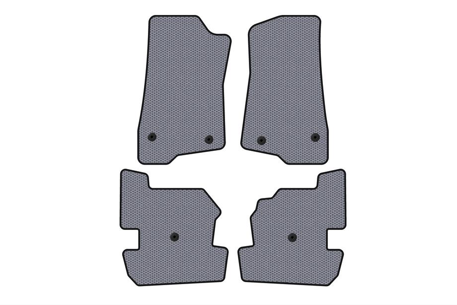 Jeep Wrangler 2018– Rubberen automatten Carsuit (Grijs) Image