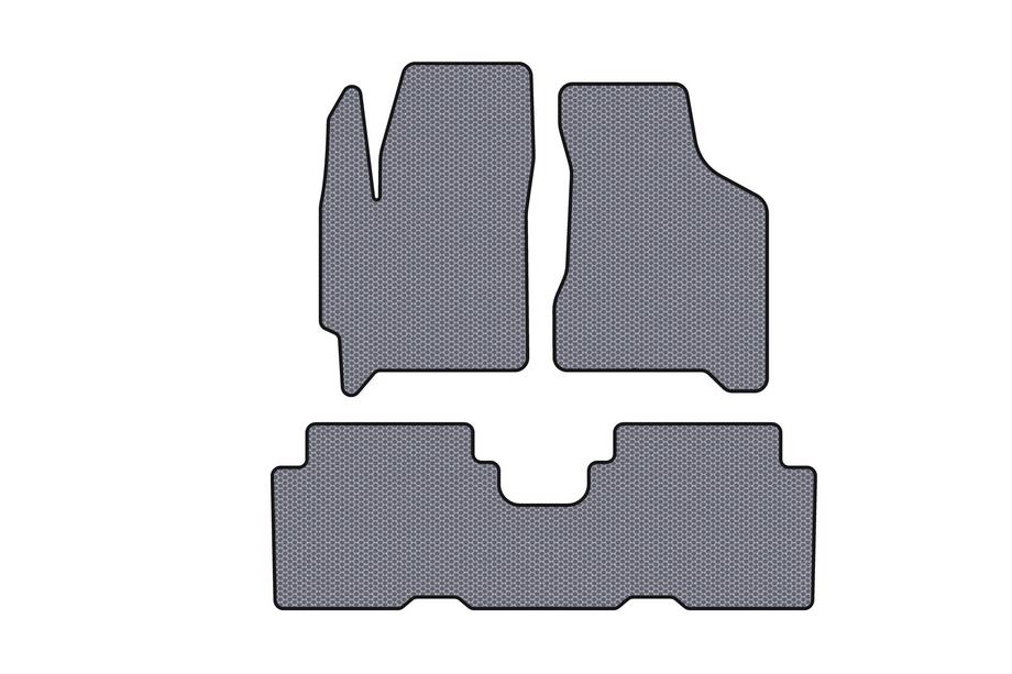 Kia Carens 1999–2012 Rubberen automatten Carsuit (Grijs) Image