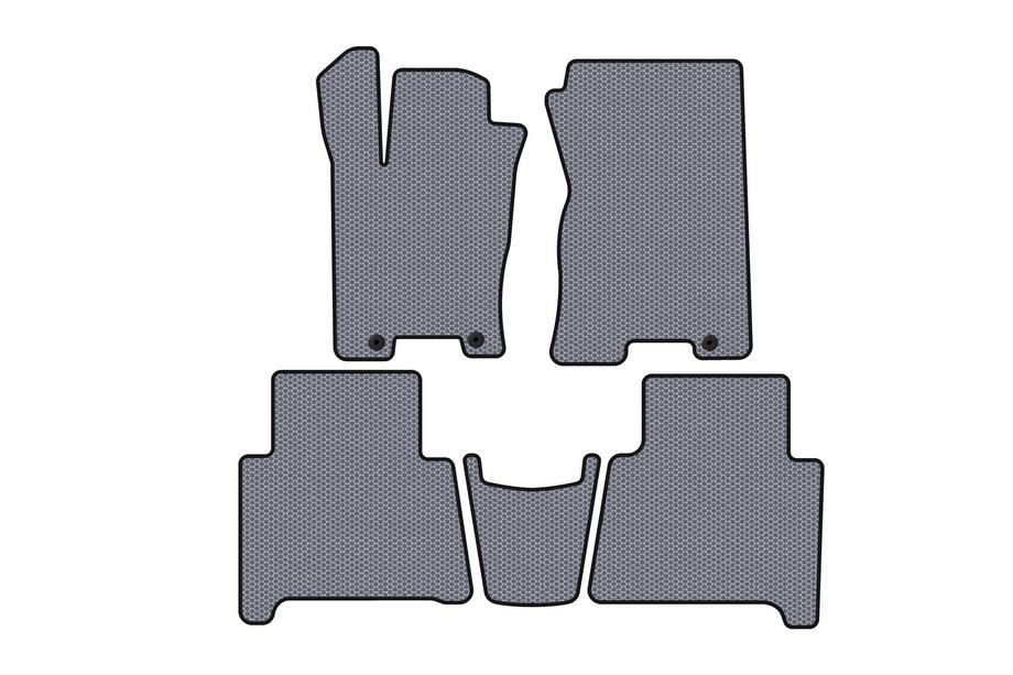 Kia Mohave 2008–2016 Rubberen automatten Carsuit (Grijs) Image