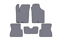 Kia Picanto 2011–2016 Rubberen automatten Carsuit (Grijs) foto 1