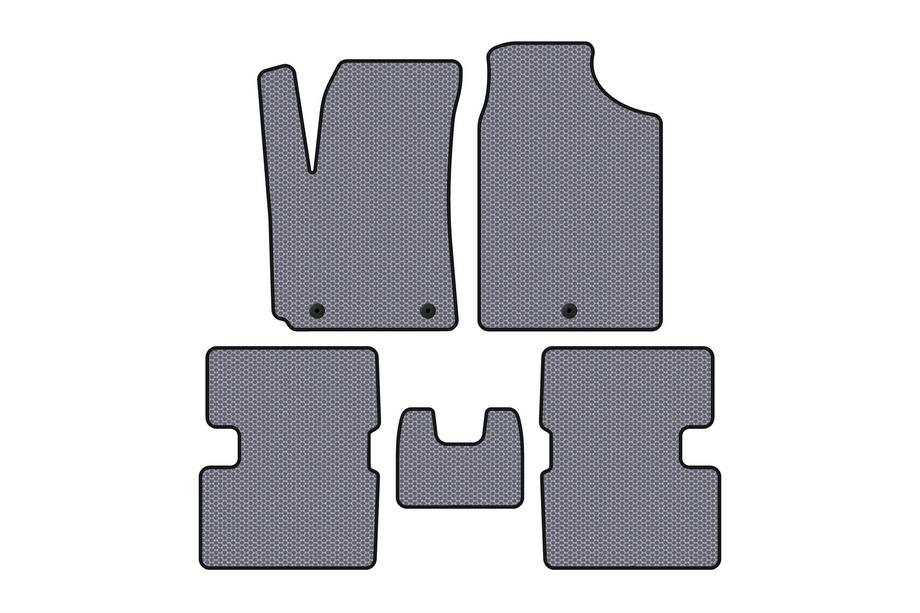Kia Picanto 2016– Carsuit rubber automatten (HB, grijs) Foto 1