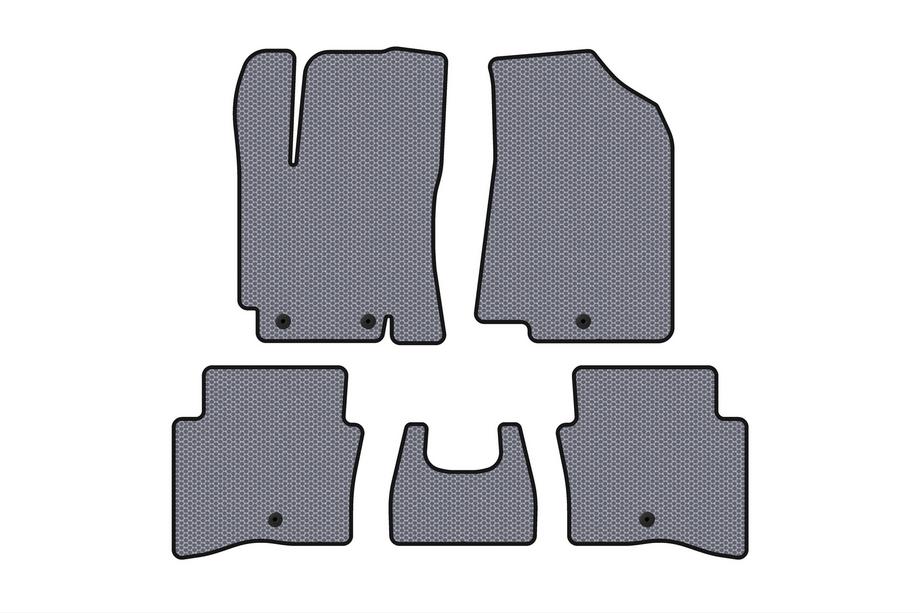 Kia Rio 2012–2017 Carsuit rubberen automatten (SD, grijs) Image
