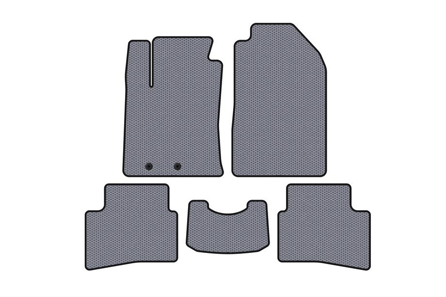 Kia Stonic 2017– Rubberen automatten Carsuit (2017-2019, grijs) Image