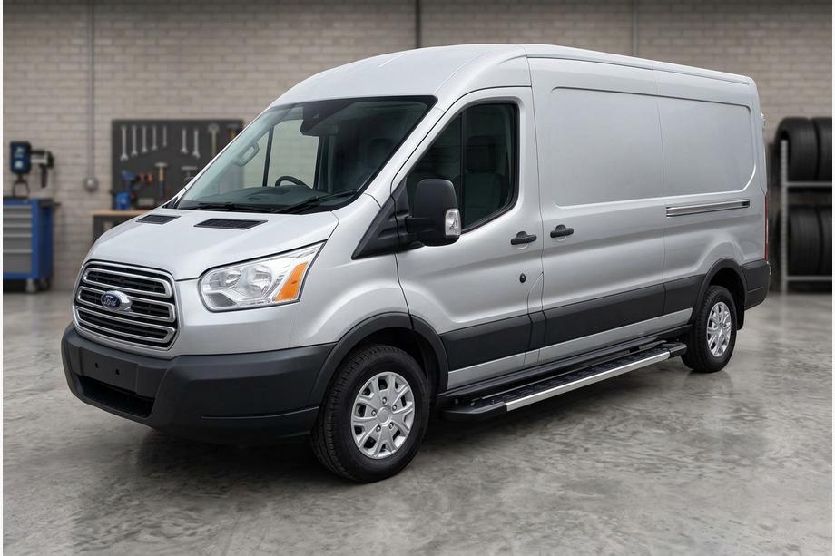 Ford Transit 2014– Zijtreden RedLine V1 (2 stuks, aluminium) Image