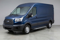 Ford Transit 2014– Side steps Line (2 stuks, aluminium) foto 1