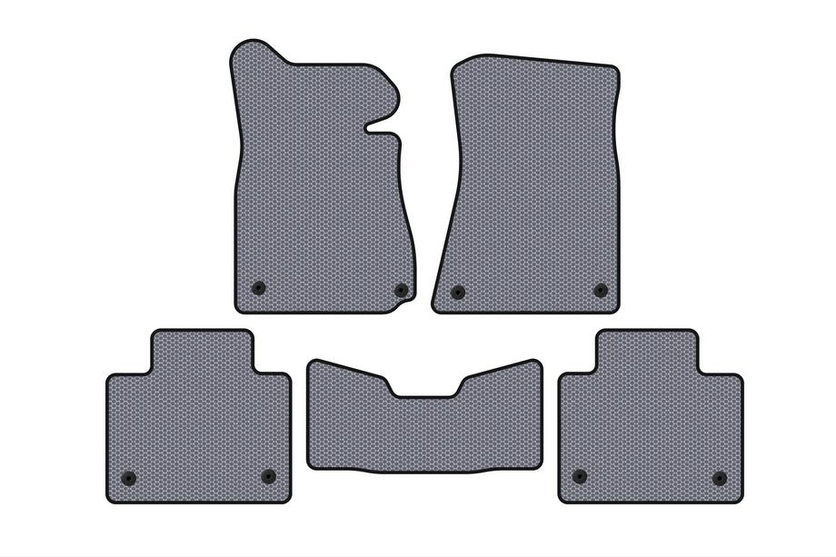 Lexus GS 2011–2020 Rubberen automatten Carsuit (2011-2015, SD, geen 4WD, grijs) Image