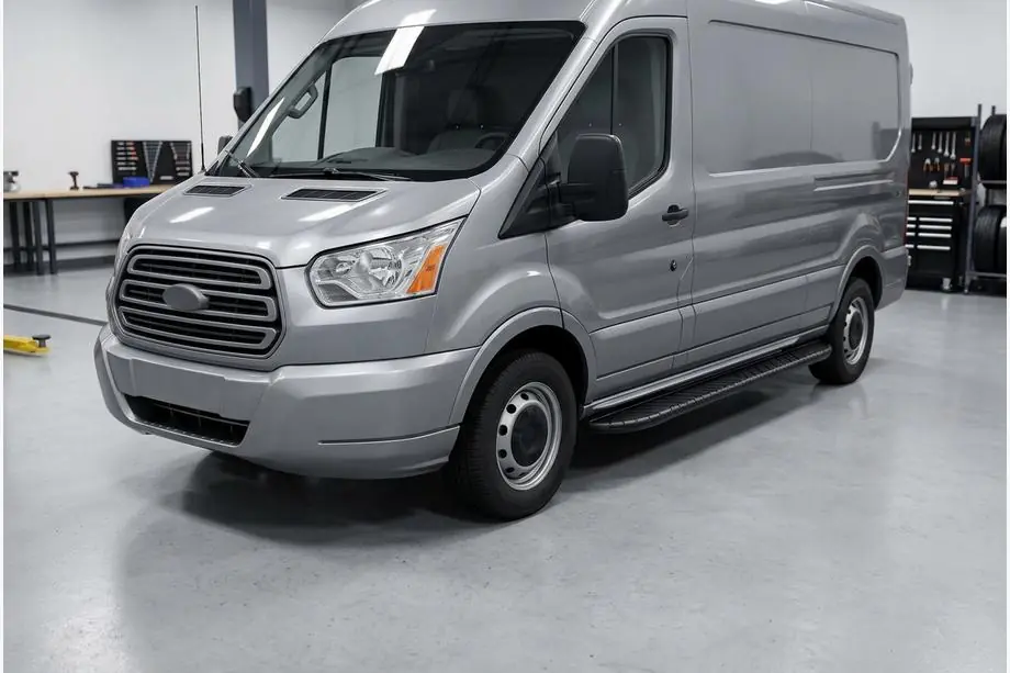 Ford Transit 2014– Bosphorus Black side steps (2 st., aluminium) Image
