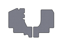 Mercedes T1 (207-410) 1977–1995 Rubberen automatten Carsuit (Grijs) foto 1