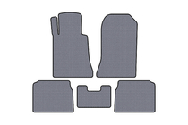 Mercedes E-class W124 1984–1997 Carsuit rubberen automatten (SD, grijs) foto 1