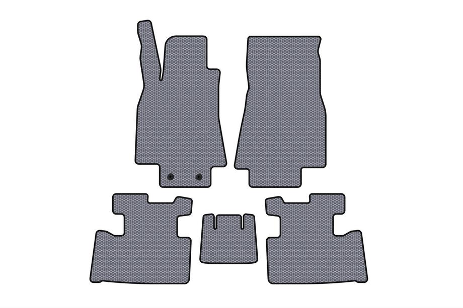Mercedes A-class W169 2004–2012 Rubberen automatten Carsuit (2004-2008, HB, 5-deurs, grijs) Foto 1