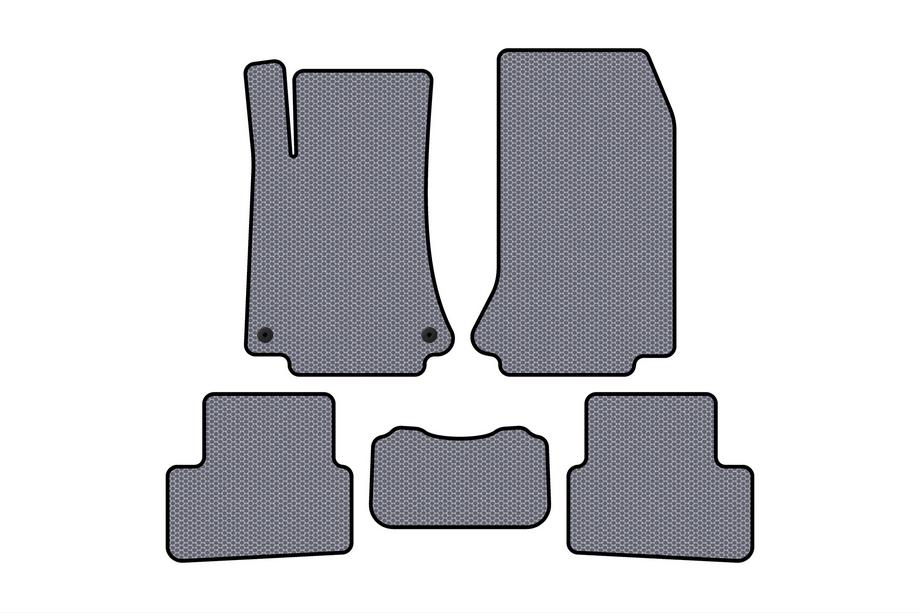 Mercedes A-Klasse W176 2012–2018 Rubberen automatten Carsuit (Grijs) Image