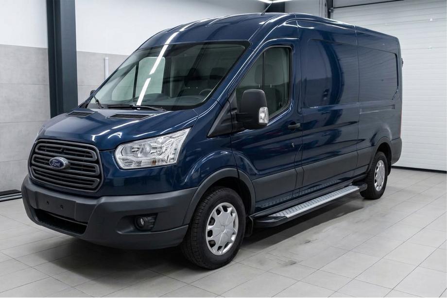 Ford Transit 2014– Zijsteps Allmond Grey (2 stuks, aluminium) Image