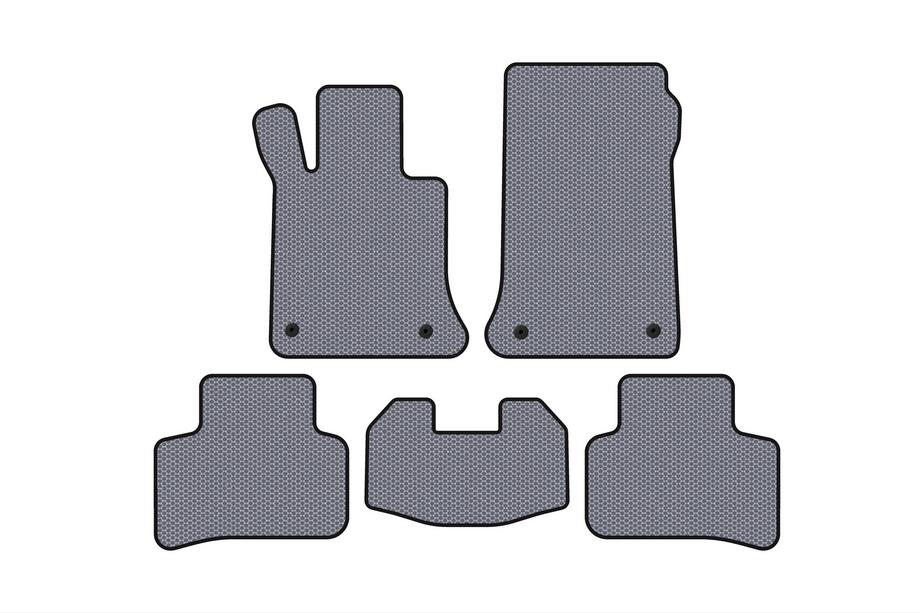 Mercedes GLK-klasse X204 2008–2015 Rubberen automatten Carsuit (Grijs) Image