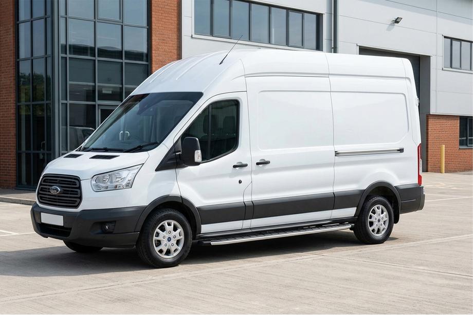 Ford Transit 2014– Side steps Fullmond (2 stuks, aluminium) L1 (Regular) Image
