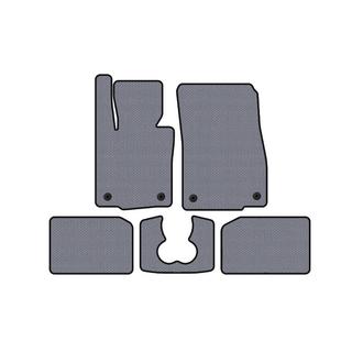 Rubberen matten Carsuit (voor S F55, 5-deurs, grijs) Mini Cooper F55/56/57 2014–2023 foto 1