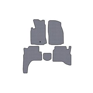 Rubberen automatten Carsuit (Grijs) Mitsubishi Pajero Sport 1996–2007 foto 1