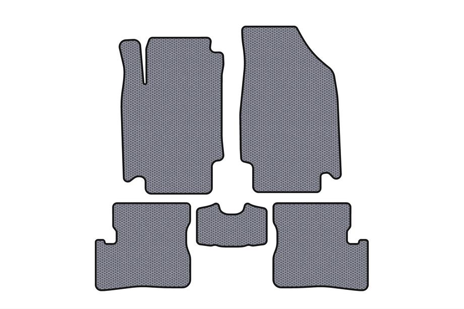 Nissan Micra K12 2003–2010 Carsuit rubber automatten (HB, grijs) Foto 1