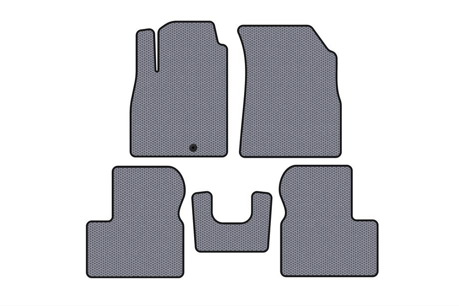 Nissan Micra K13 2011–2016 Rubberen automatten Carsuit (Grijs) Image