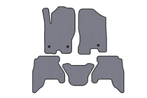 Nissan Pathfinder R51 2005–2014 Rubberen automatten Carsuit V1 (2 rijen, grijs, 2010-2014) foto 1