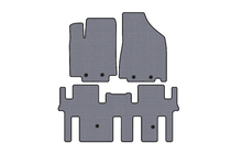 Nissan Pathfinder R52 2012–2021 Rubberen automatten Carsuit (2 rijen, grijs) foto 1
