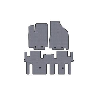 Rubberen automatten Carsuit (2 rijen, grijs) Nissan Pathfinder R52 2012–2021 foto 1