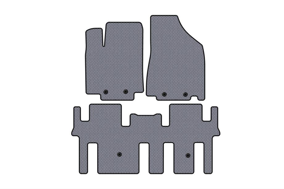Nissan Pathfinder R52 2012–2021 Rubberen automatten Carsuit (2 rijen, grijs) Image