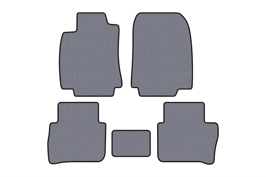 Nissan Tiida 2011–2014 Carsuit rubber automatten (HB, grijs) Image