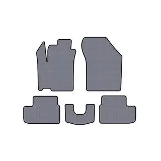 Carsuit rubber automatten (HB, grijs)