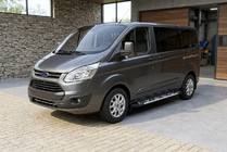 Ford Custom 2013–2022 Sunrise side steps (set van 2, aluminium) foto 1