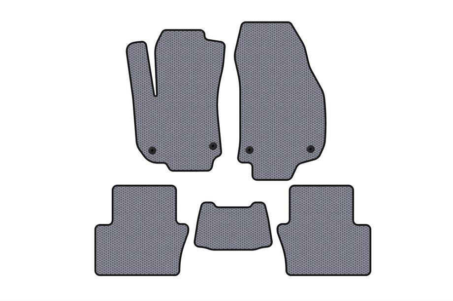 Opel Zafira B 2005–2011 Rubberen automatten Carsuit (2 rijen, grijs) Image