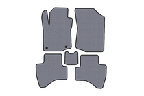 Peugeot 107 2005–2014 Carsuit rubber automatten (HB, grijs) foto 1
