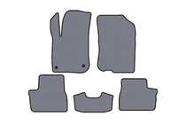 Peugeot 208 2012–2019 Rubberen automatten Carsuit (HB, 5-deurs, grijs) foto 1