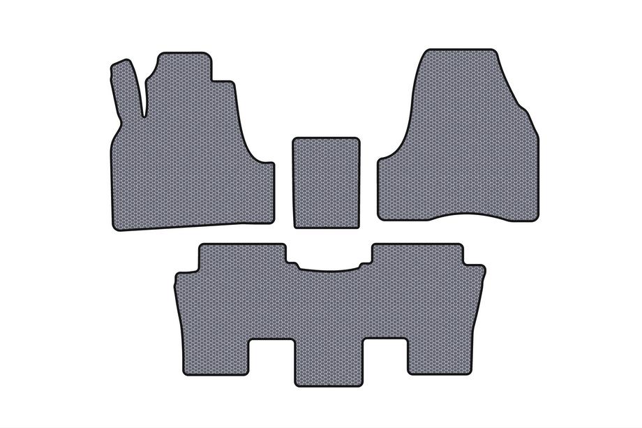 Peugeot 807 2002–2014 Rubberen automatten Carsuit (Grijs) Image