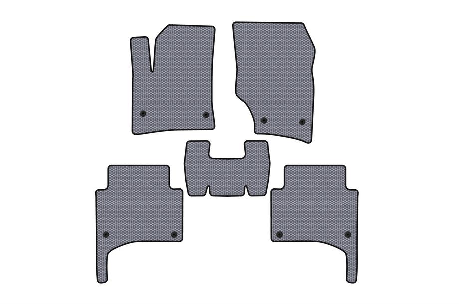 Porsche Cayenne 2003–2010 Rubberen automatten Carsuit (Grijs) Image