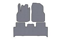 Renault Scenic/Grand 2003–2009 Rubberen automatten Carsuit (2 rijen, grijs) foto 1
