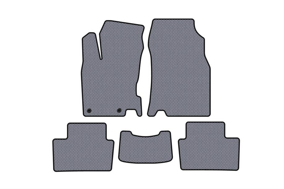 Renault Kadjar 2015–2022 Rubberen automatten Carsuit (2015-2018, grijs) Image