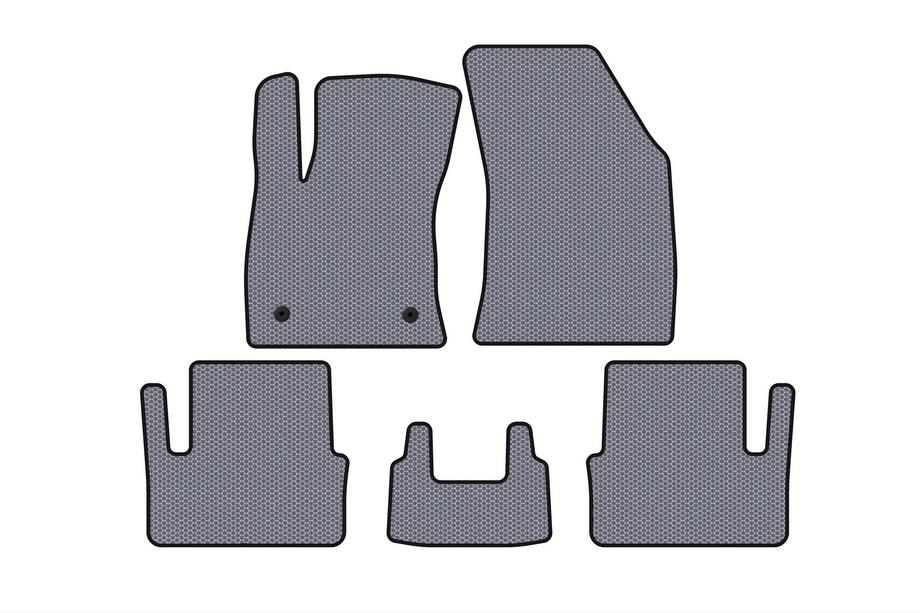Renault Megane IV 2016–2025 Carsuit rubber automatten (HB, grijs) Foto 1