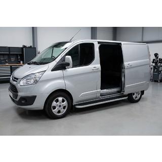 Side steps Tayga Grey (set van 2, aluminium) Ford Custom 2013–2022 foto 1