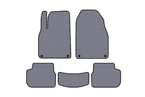 Saab 9-3 2002–2014 Rubberen automatten Carsuit (Grijs) foto 1