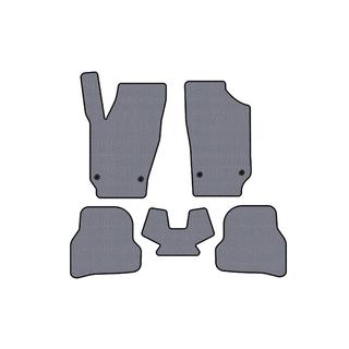 Rubberen automatten Carsuit (2010-2012, HB, 5-deurs, grijs) Seat Ibiza 2010–2017 foto 1