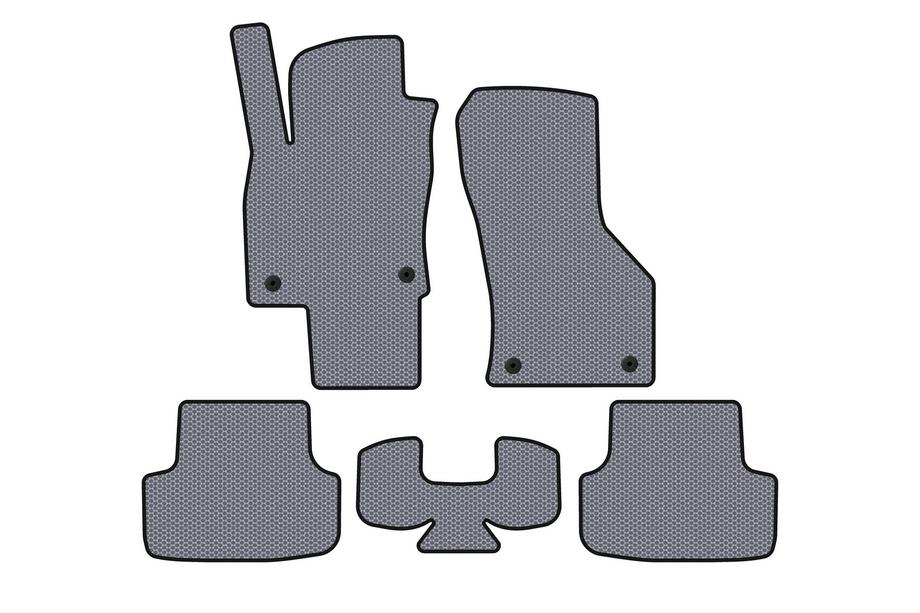 Seat Leon 2013–2020 Rubberen automatten Carsuit (Grijs) Image