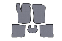 Seat Leon 1999–2005 Rubberen automatten Carsuit (HB, 5-deurs, grijs) foto 1
