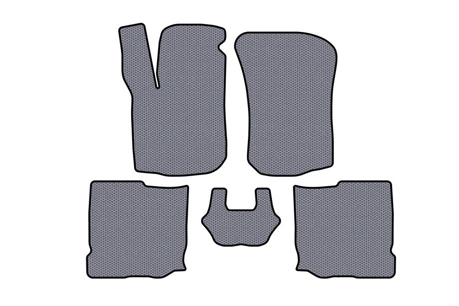 Seat Leon 1999–2005 Rubberen automatten Carsuit (HB, 5-deurs, grijs) Image