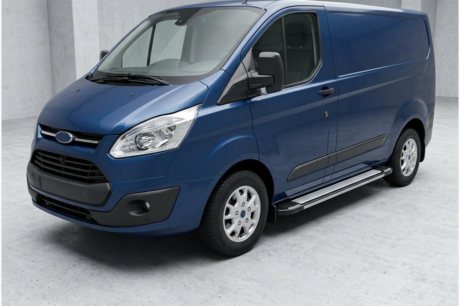 Ford Custom 2013–2022 Rainbow zijtreden (set van 2, aluminium) Image