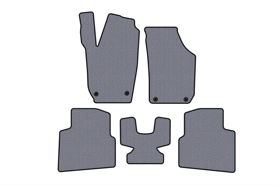 Skoda Roomster 2006–2015 Rubberen automatten Carsuit (Grijs) Image