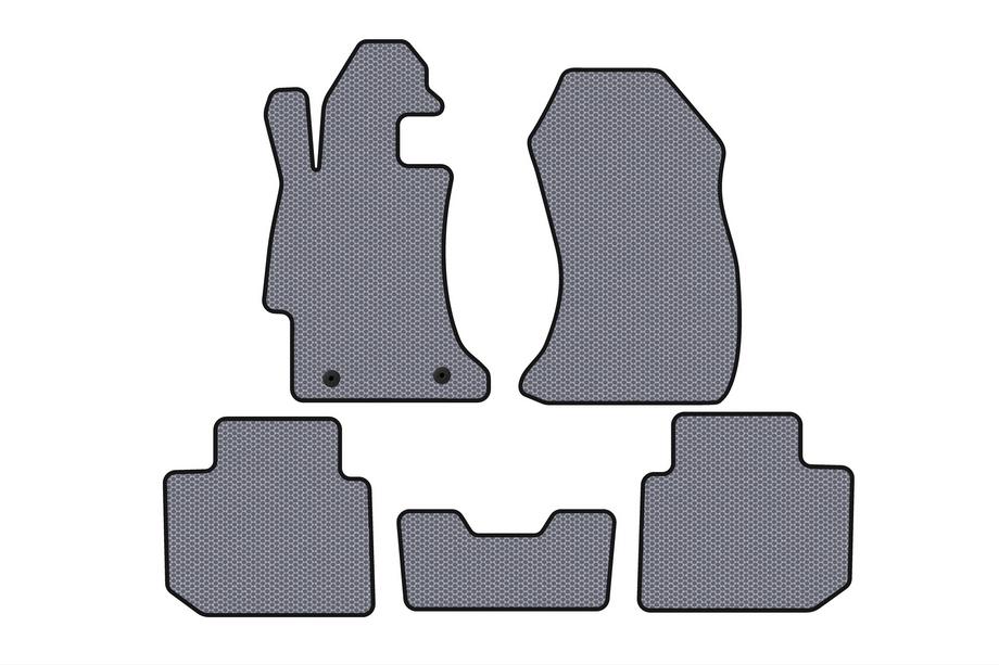 Subaru Impreza 2011–2016 Carsuit rubberen automatten (SD, grijs) Image