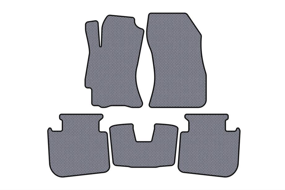 Subaru Legacy 2009–2014 Carsuit rubberen automatten voor het interieur (2009-2013, SD, grijs) Foto 1