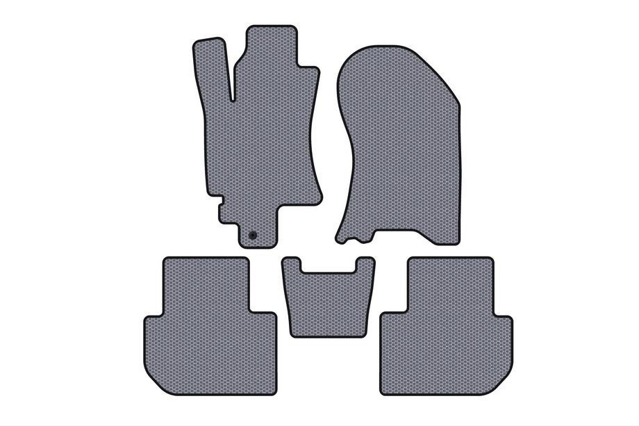 Subaru Tribeca 2005–2014 Rubberen automatten Carsuit (Grijs) Image
